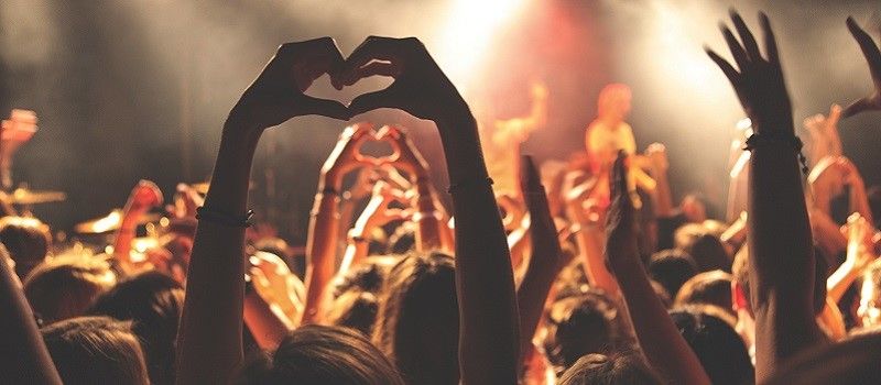 Image of a concert audience