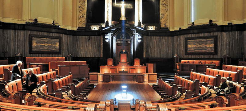 Stage and stalls