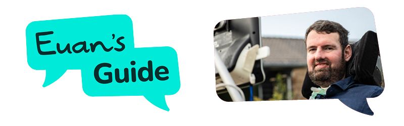 Euan's Guide Logo and Euan MacDonald MBE