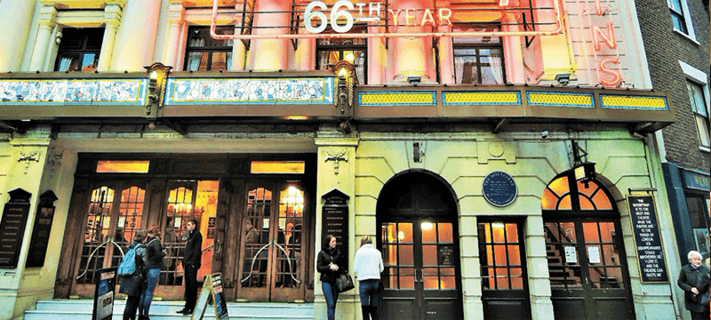 Exterior of St. Martin's Theatre