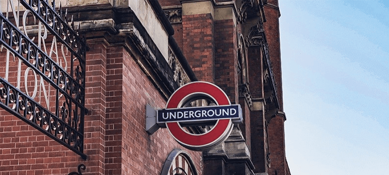 Image of an Underground sign